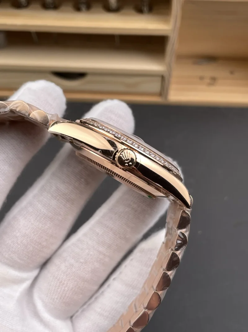 Rolex Day-Date Coffee Baguette Diamond 40mm