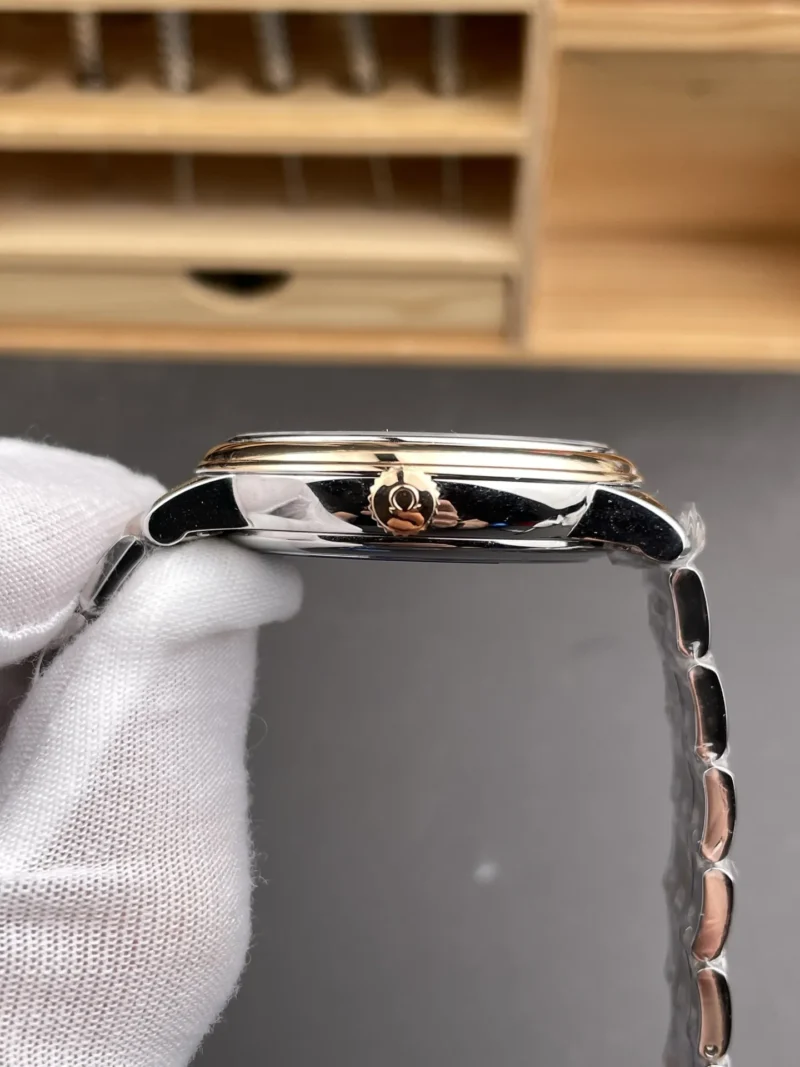 Omega De Ville Two-Tone Blue 39.5mm