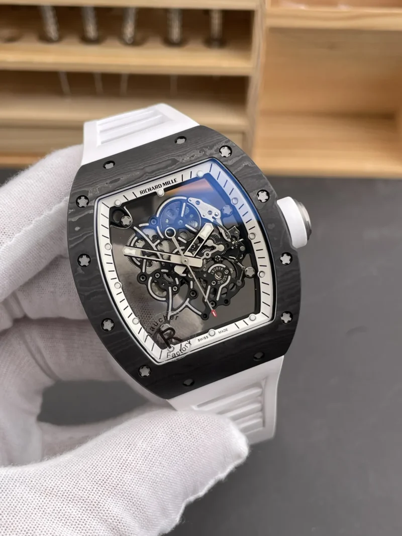 Richard Mille RM 055 Carbon Fiber 49.9x42.7mm