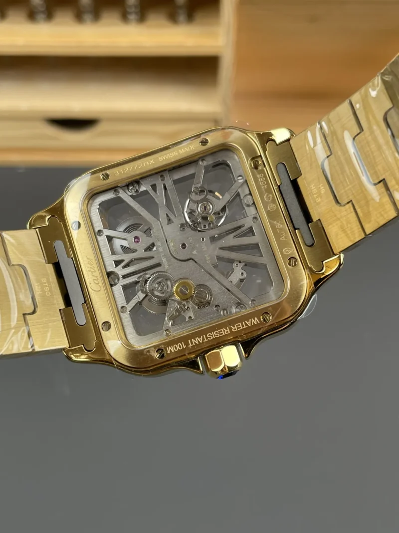 Cartier Santos Skeleton