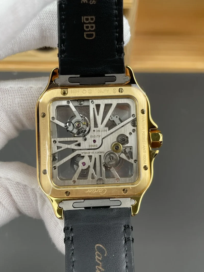 Cartier Santos Skeleton