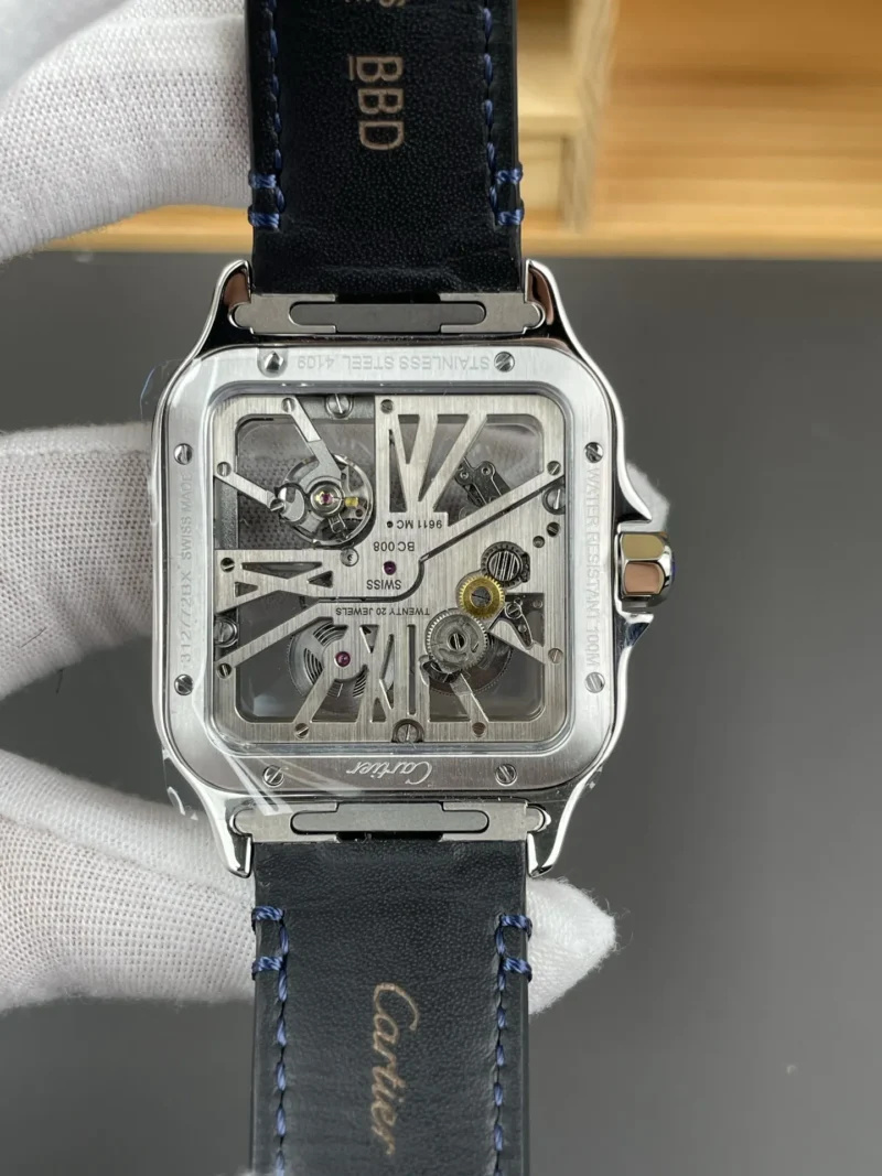Cartier Santos Skeleton