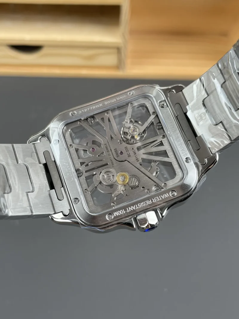 Cartier Santos Skeleton