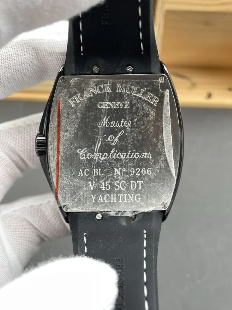 Franck Muller Vanguard Steel Black Dial 44x54mm
