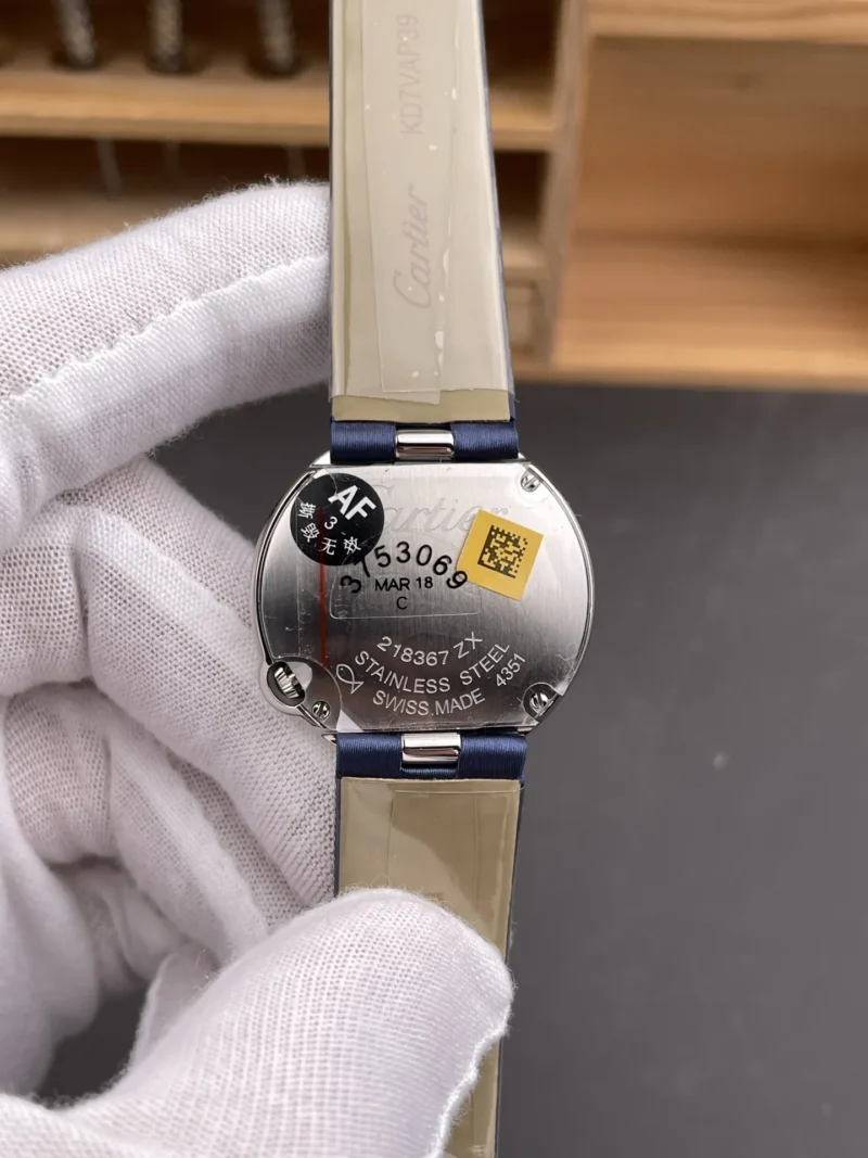 Cartier Ballon Bleu Diamond Bezel 30mm