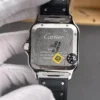 Cartier Santos White Dial 39.8mm