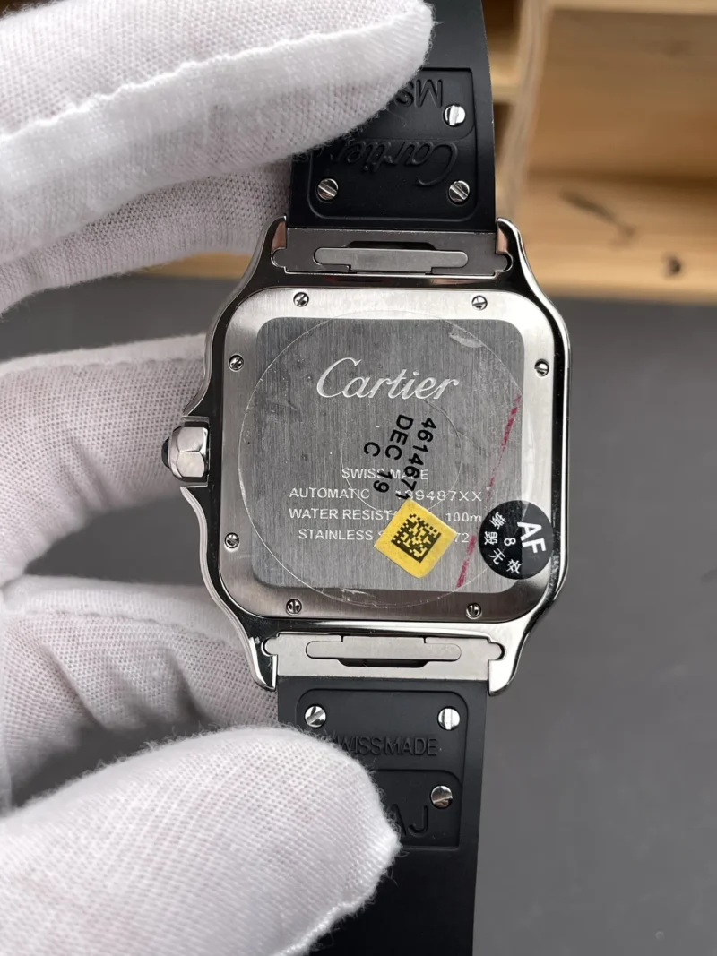 Cartier Santos White Dial 39.8mm
