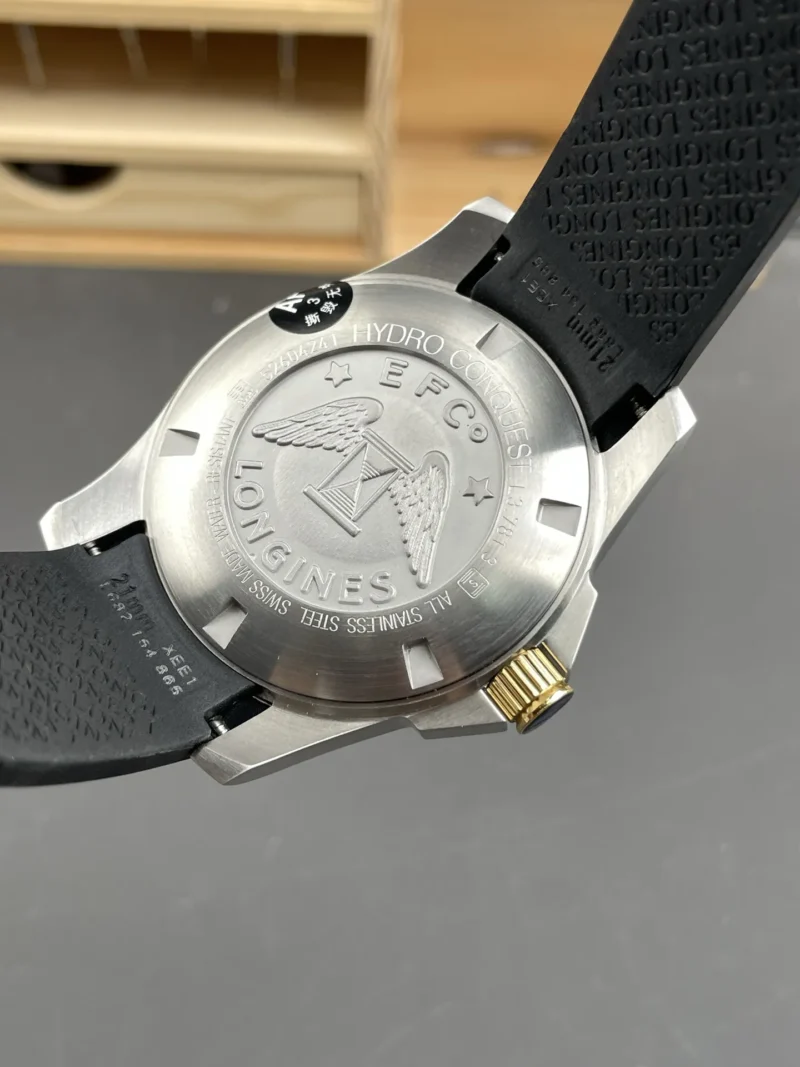 Longines Conquest Two-Tone Black 41mm