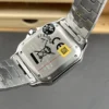 Cartier Santos White Dial 35.1mm
