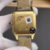 Cartier Santos Gold Dial 31.4x43.5mm