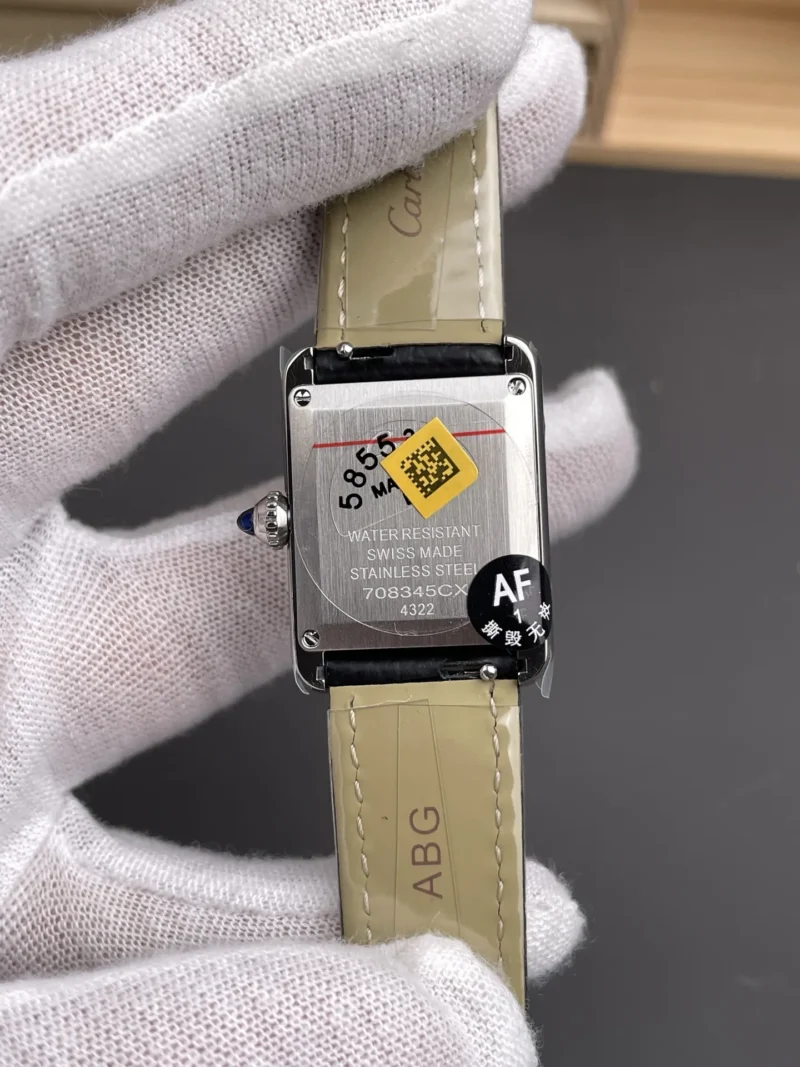 Cartier Tank Leather Strap 29.5x22mm