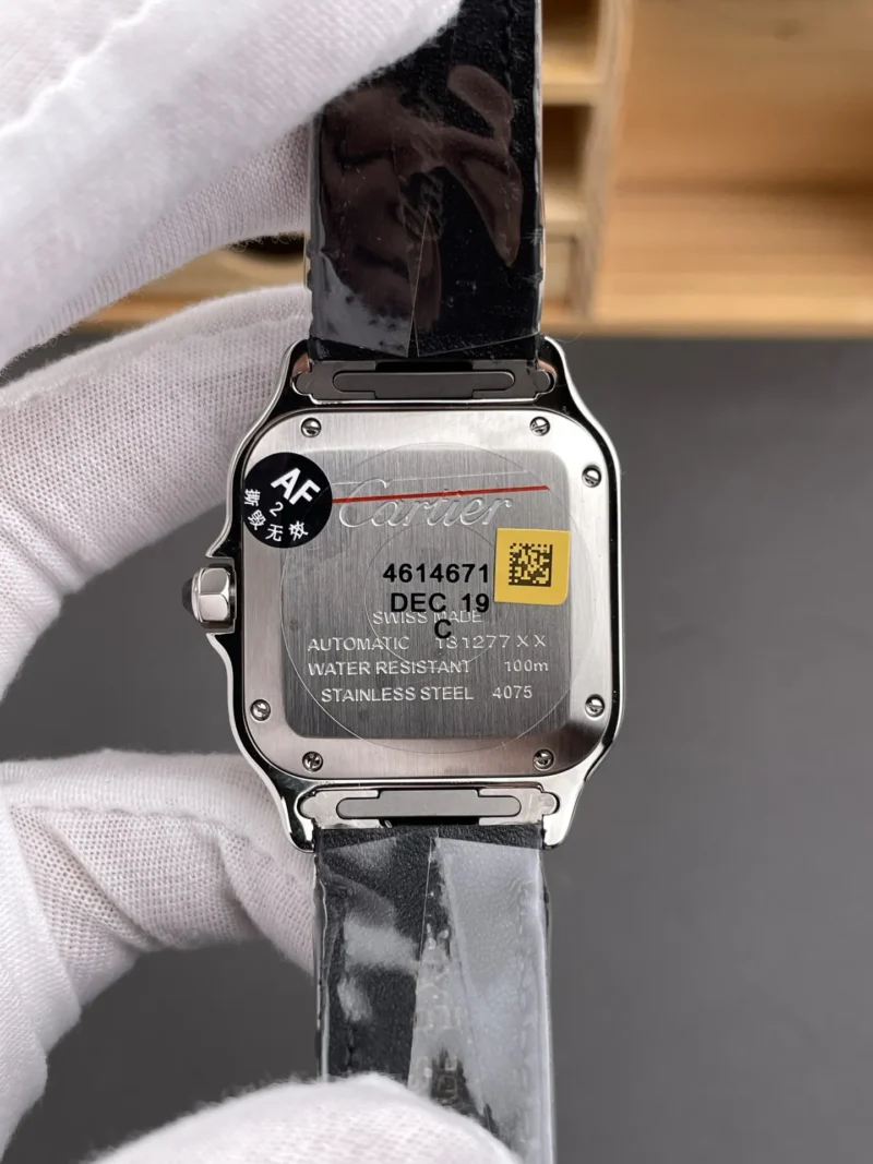 Cartier Santos Diamond Bezel 35.1mm