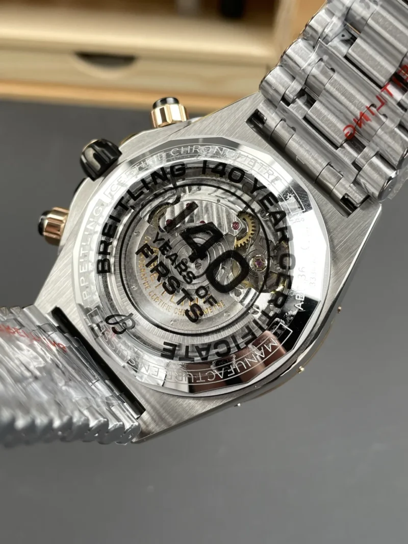 Breitling Chronomat B01rose gold Green dial 42mm