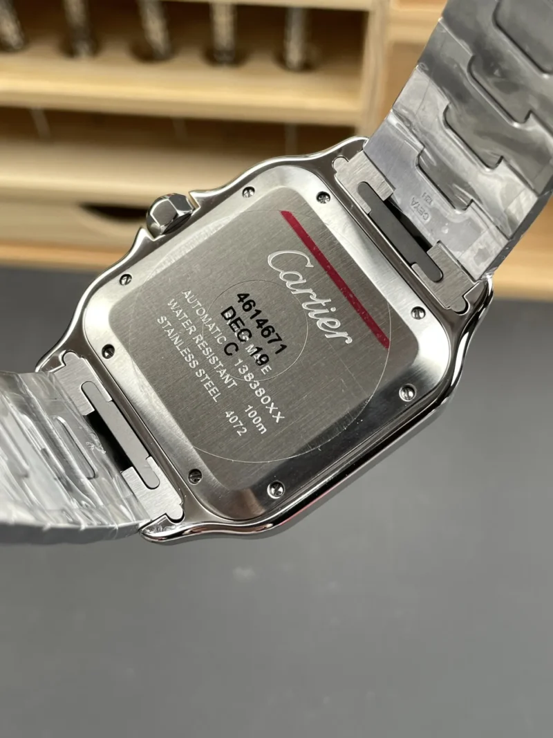 Cartier Santos Blue Dial 39.8mm