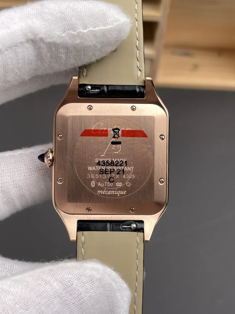 Cartier Santos-Dumont Rose Gold 46.6x33.9mm