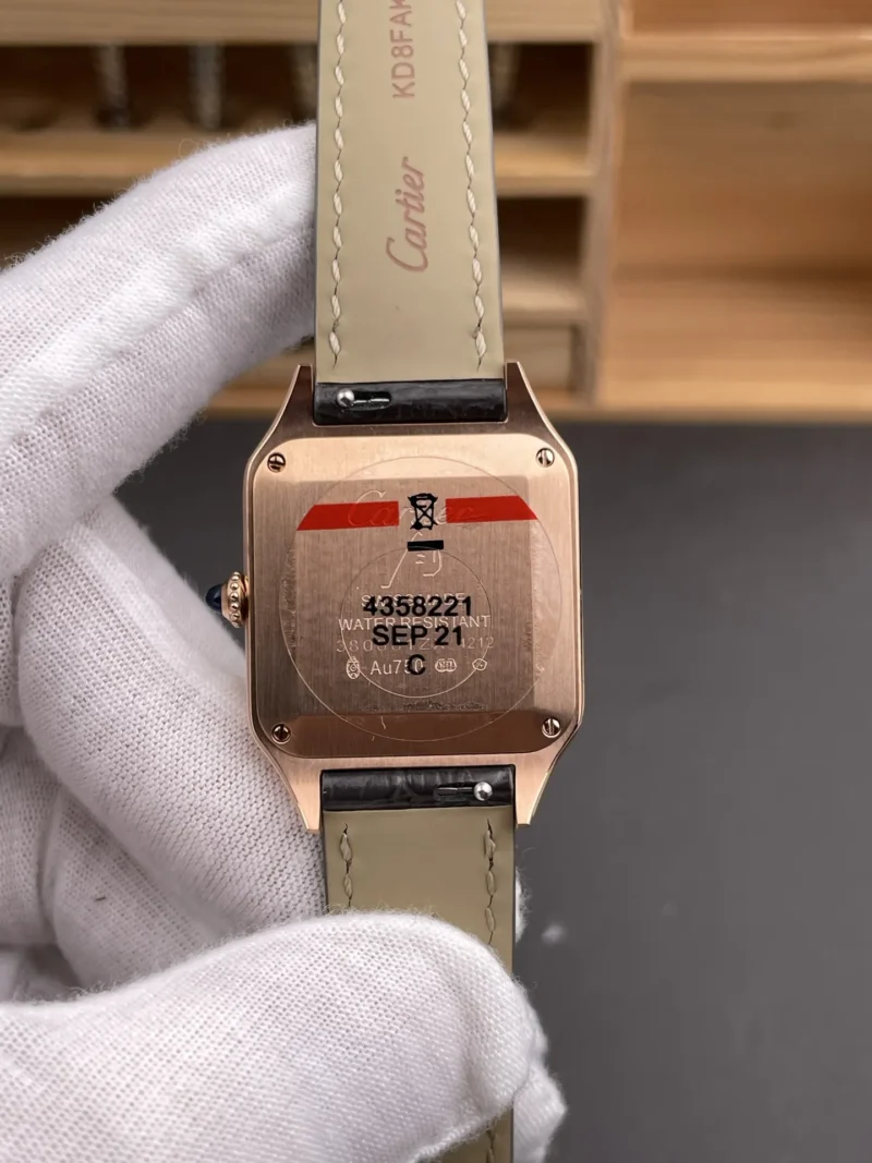 Cartier Santos-Dumont Rose Gold 38x27.5mm