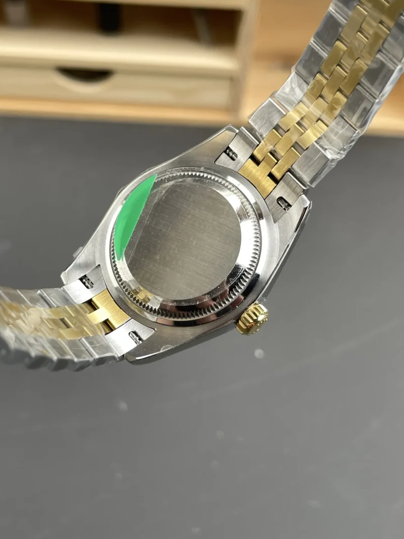 Rolex Datejust Two-Tone Black Ladies 28mm