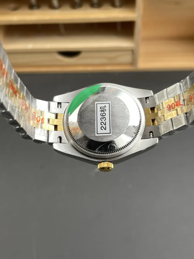 Rolex Datejust Two-Tone Black Ladies 31mm