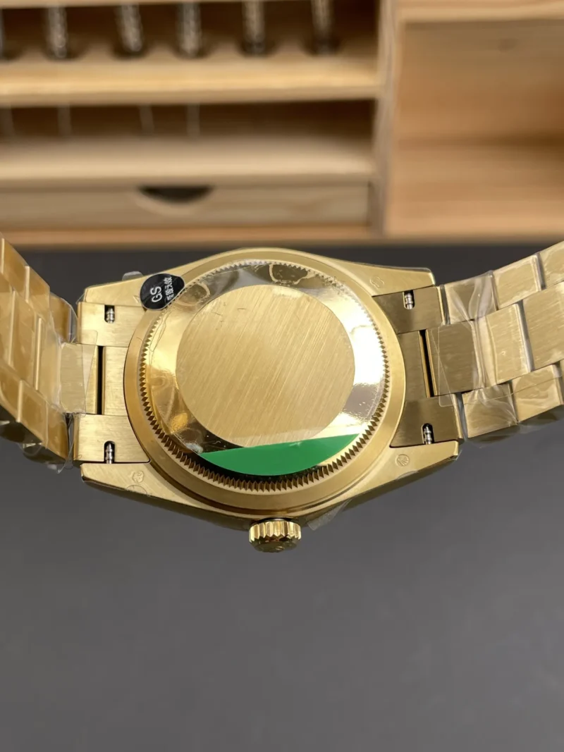 Rolex Day-Date Black Baguette Diamond 36mm