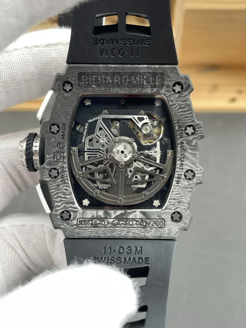 Richard Mille RM Carbon Fiber 49.4x44.50mm