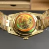 Rolex Day-Date Black Baguette Diamond 36mm