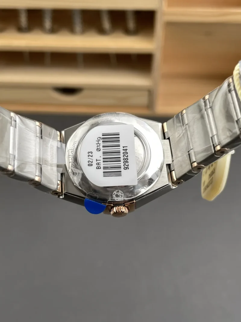 Omega Constellation Two-Tone Rose Gold Ladies 28mm