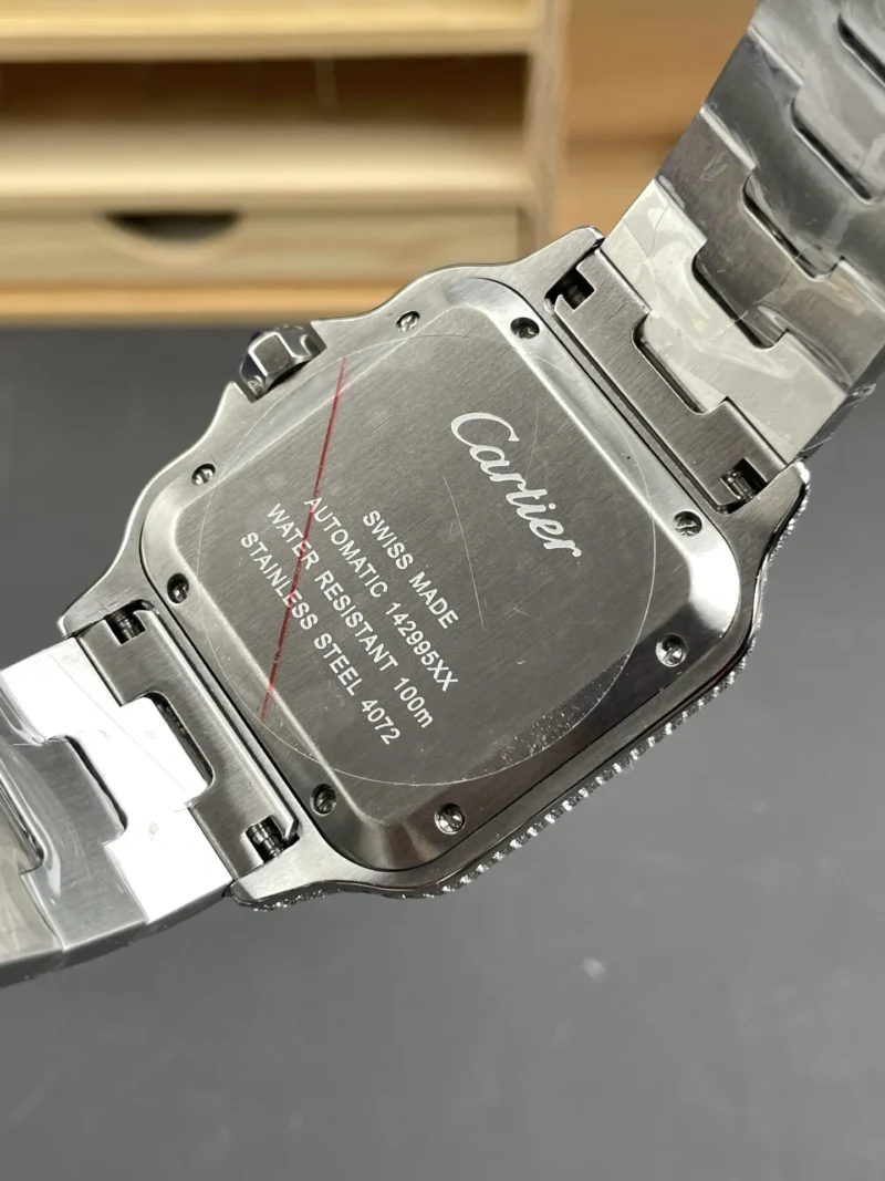 Cartier Santos Diamond-Set 39.8mm