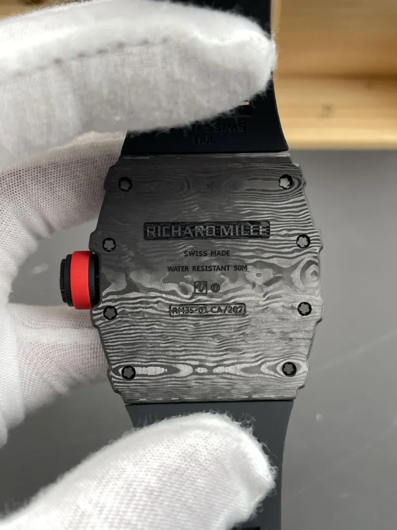 Richard Mille RM35-01 Carbon Fiber 51x42mm