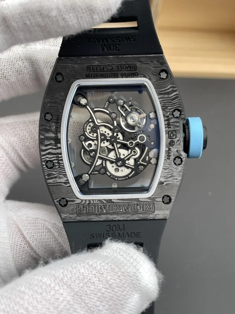 Richard Mille RM 055 Carbon Fiber 49.9x42.07mm