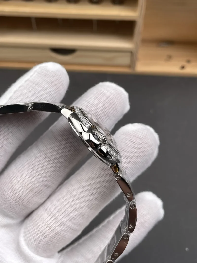Cartier Ballon Bleu Diamond Bezel Ladies 28mm