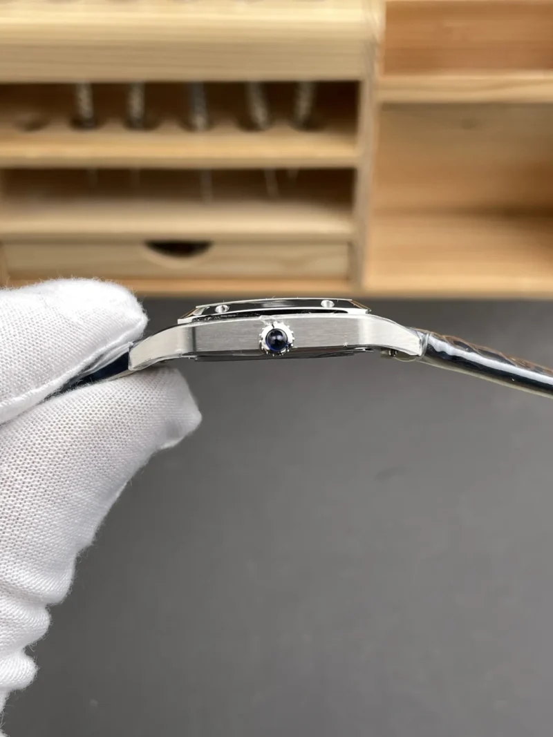 Cartier Santos Grey Dial 27.5x38mm