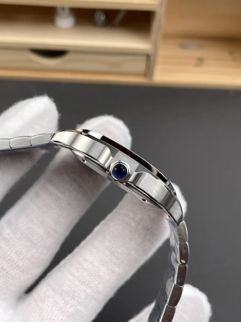 Cartier Santos Diamond Bezel 35.1mm