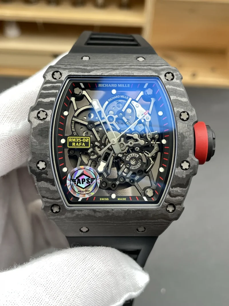 Richard Mille Carbon Fiber 49.94x44.5mm