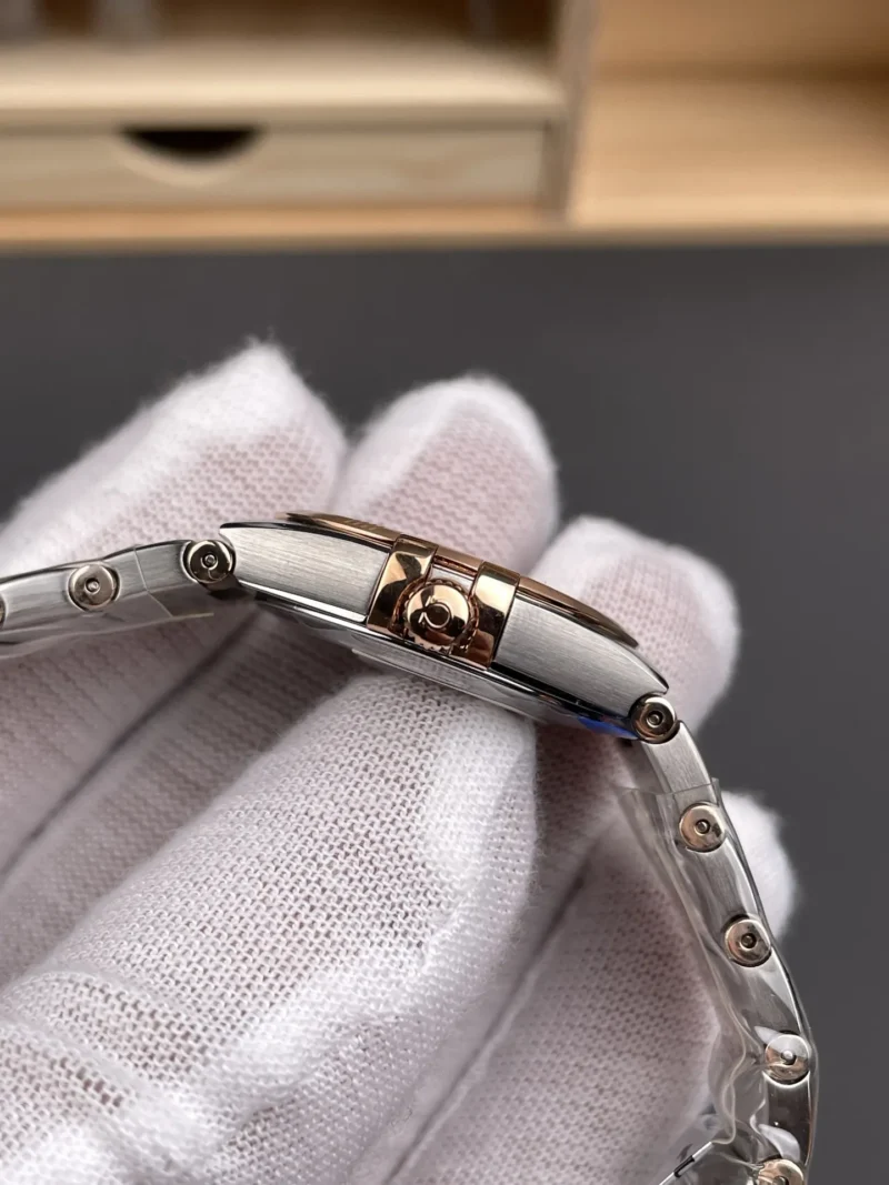 Omega Constellation Rose Gold Ladies 28mm
