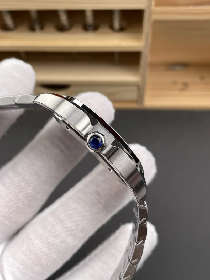 Cartier Santos Blue Dial 39.8mm
