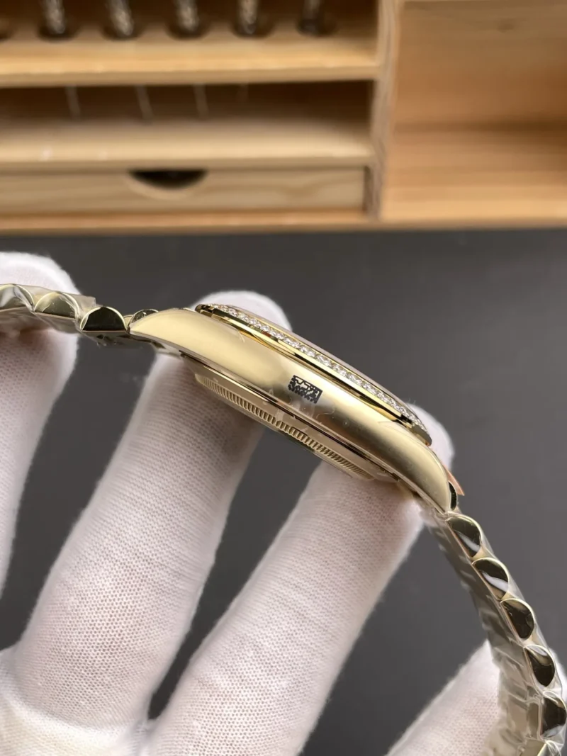 Rolex Day-Date Yellow Baguette Diamond 40mm