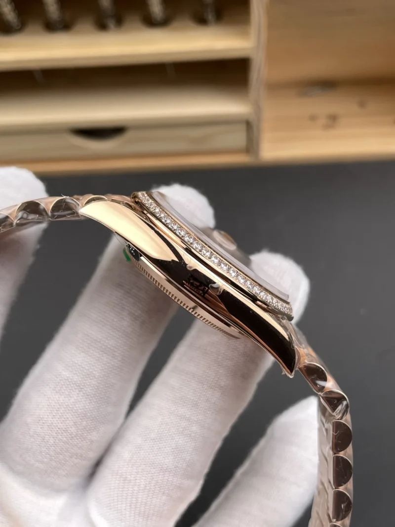 Rolex Day-Date Coffee Baguette Diamond 40mm