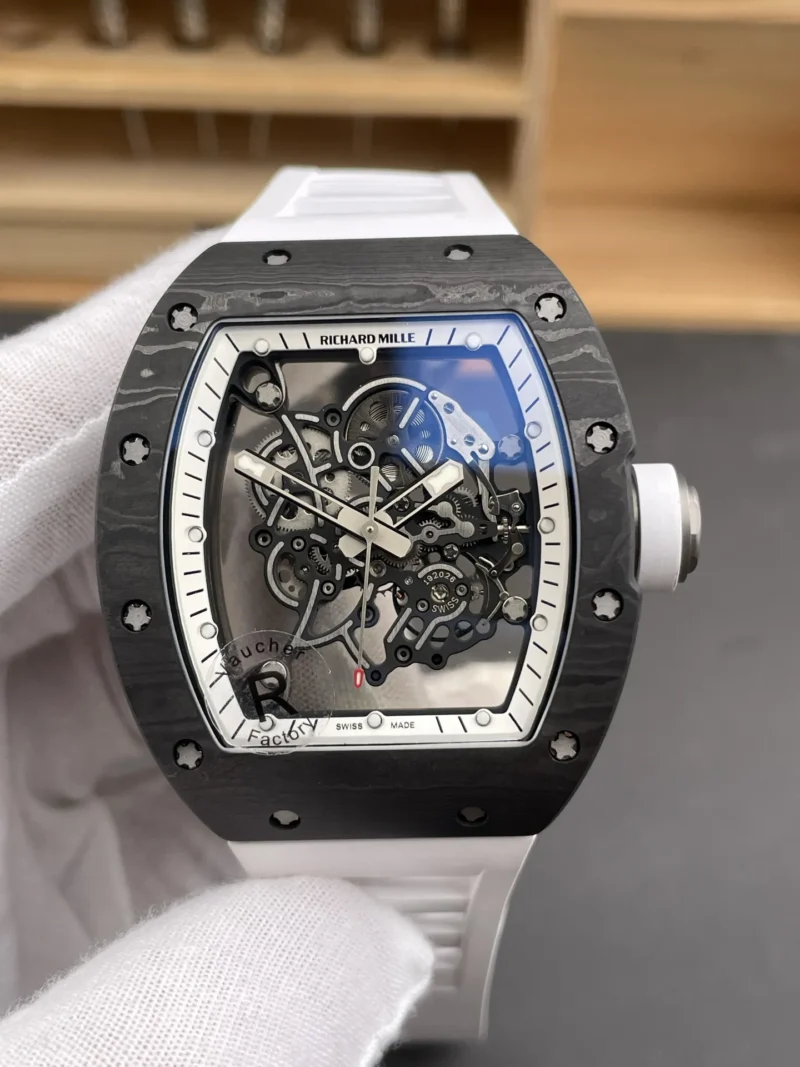 Richard Mille RM 055 Carbon Fiber 49.9x42.7mm