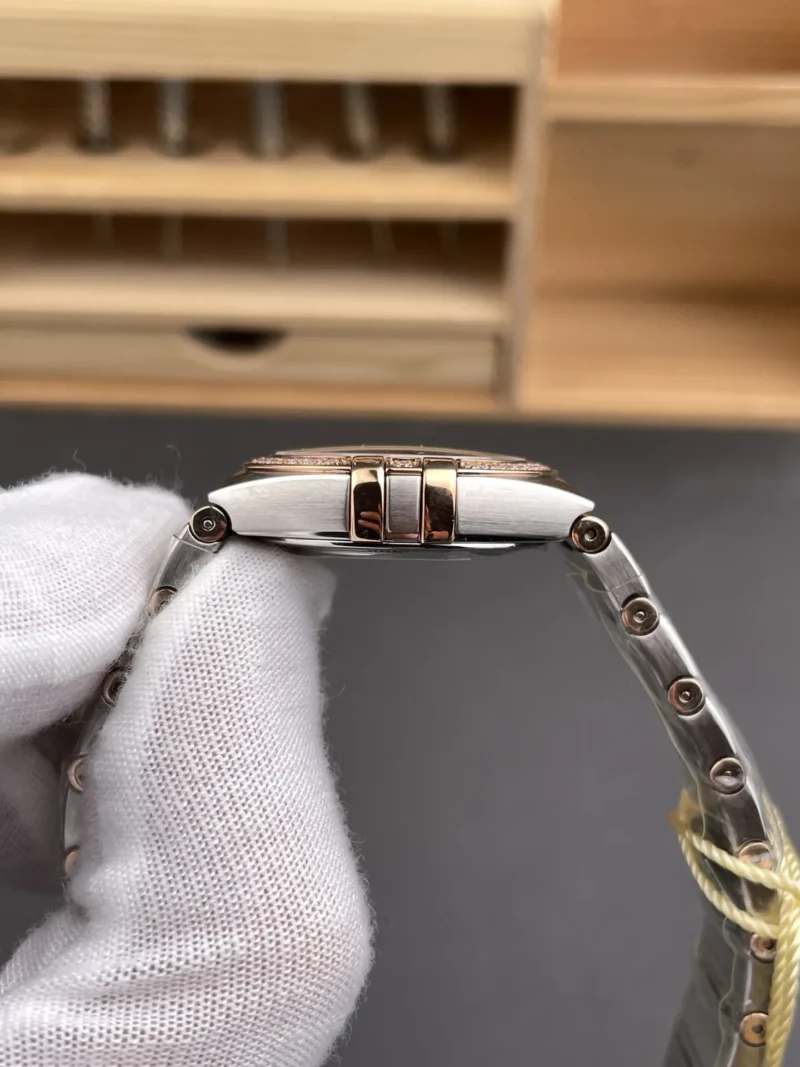 Omega Constellation Two-Tone Rose Gold Ladies 28mm