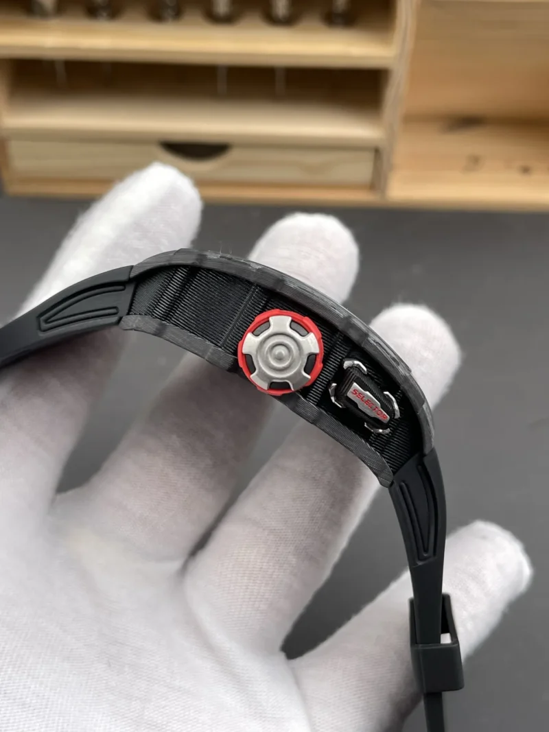 Richard Mille RM35-03 RMAL2 Carbon Fiber 50x43.2mm