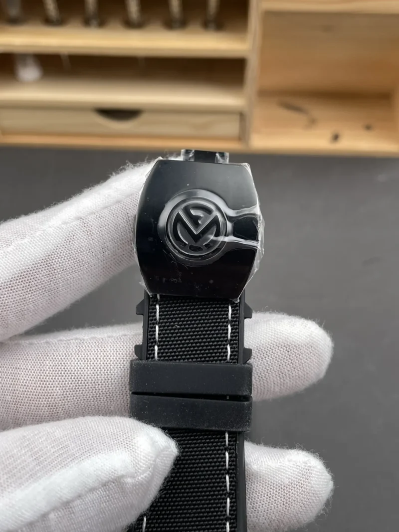 Franck Muller Vanguard Steel Black Dial 44x54mm