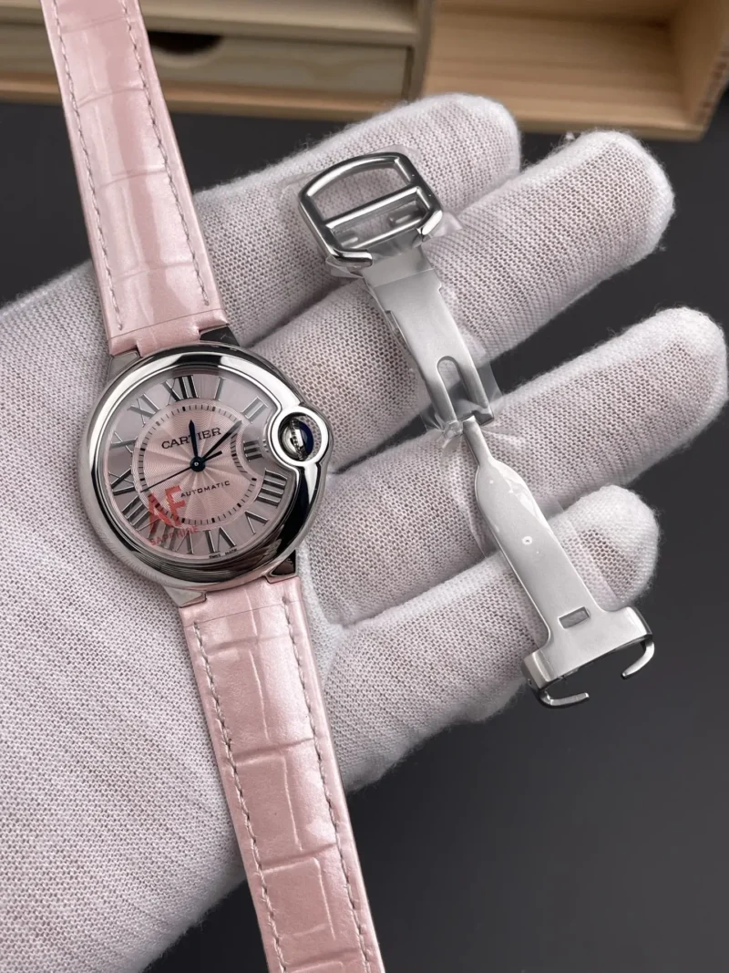 Cartier Ballon Bleu Leather Strap 33mm