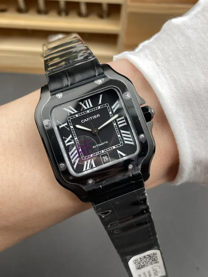 Cartier Santos Black Vader 39.8mm