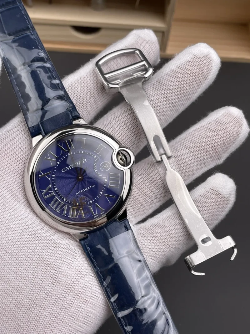 Cartier Ballon Bleu Leather Strap 42mm
