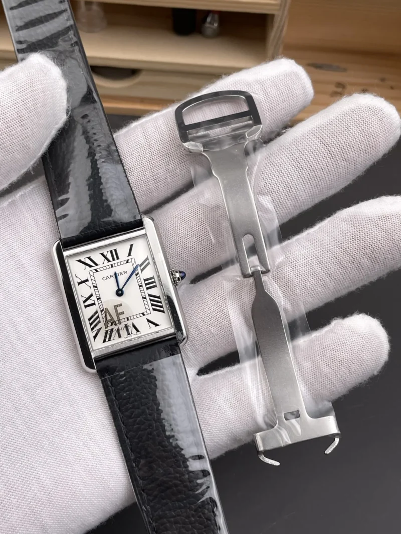 Cartier Tank White Dial 34.8x27.4mm