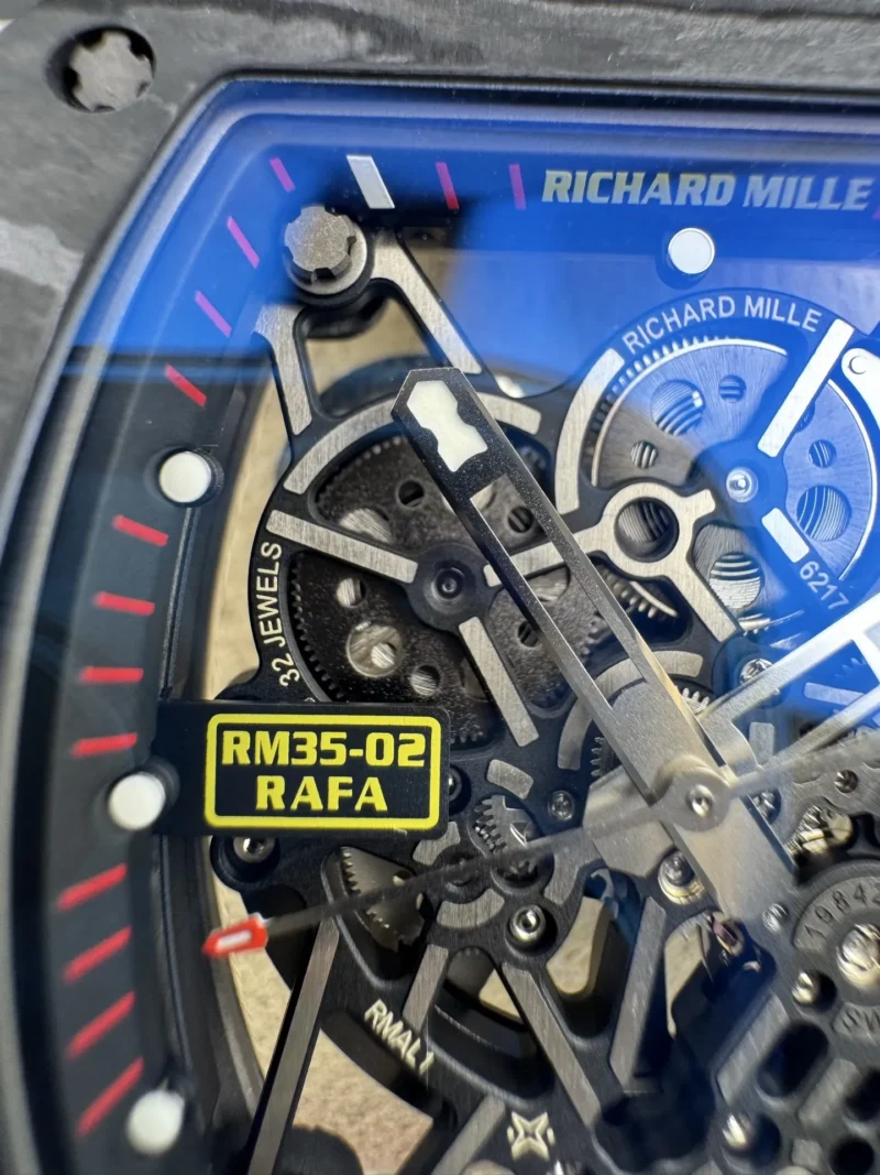 Richard Mille Carbon Fiber 49.94x44.5mm