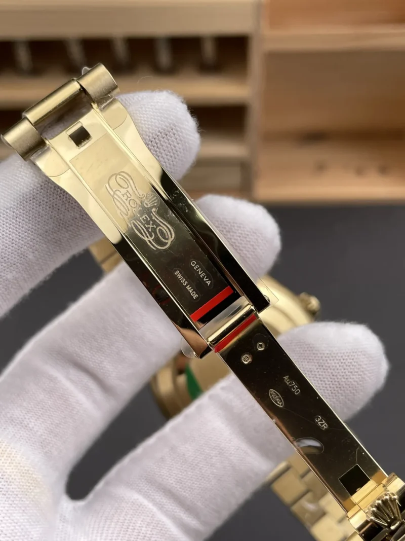 Rolex Day-Date Black Baguette Diamond 40mm