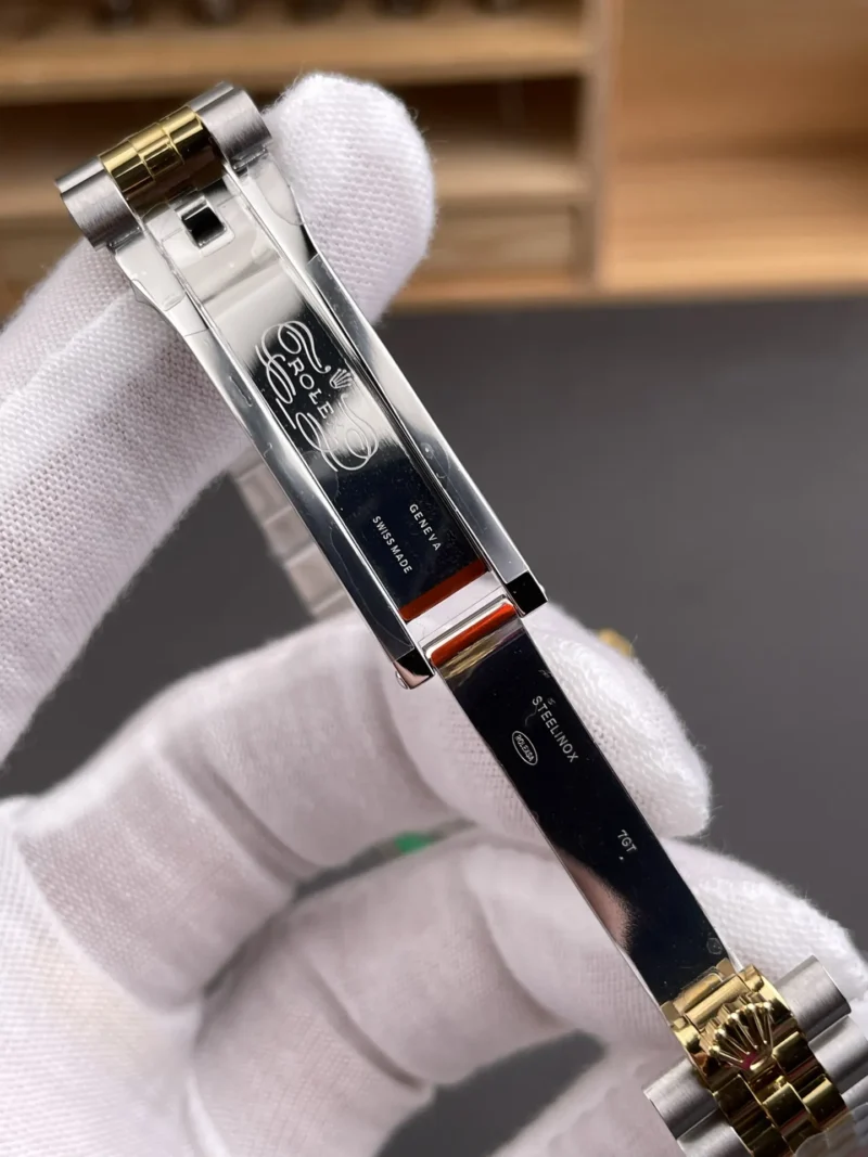 Rolex Datejust Two-Tone Black Ladies 31mm
