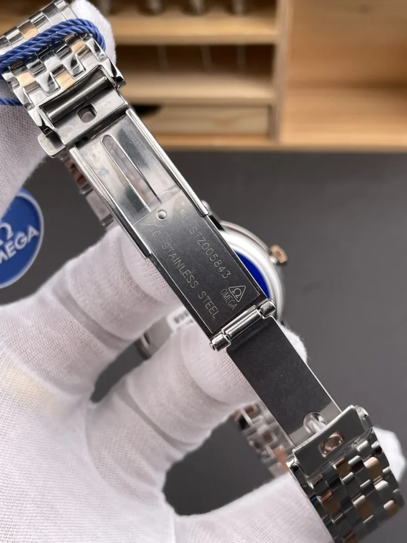 Omega De Ville Two-Tone Blue 39.5mm