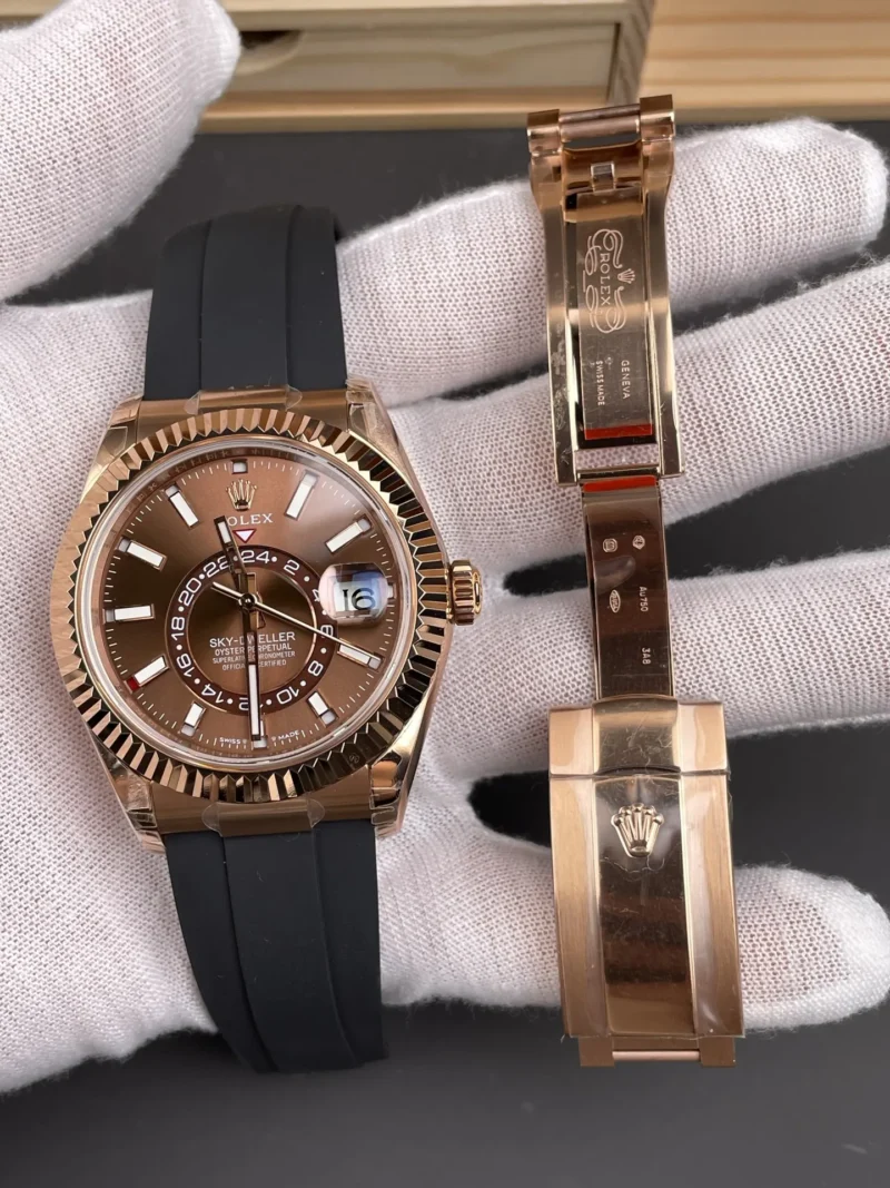 Rolex Sky-Dweller Brown 42mm